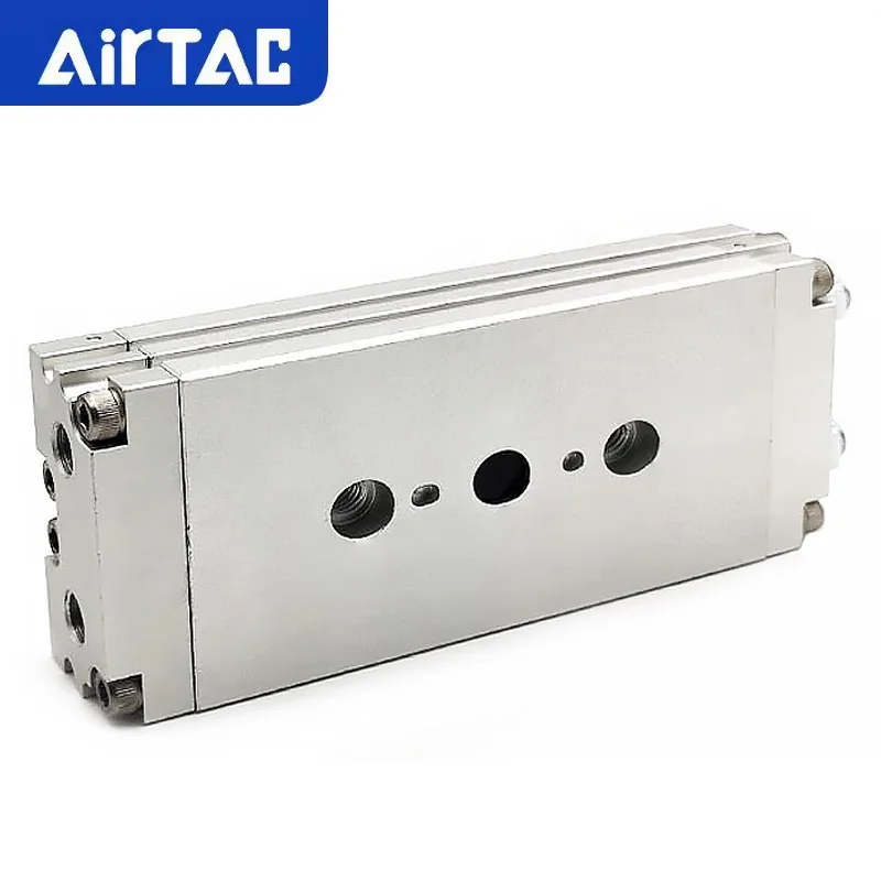HRS Original AirTAC Ultra-thin Gear Rack Rotary Air Pneumatic Cylinder HRS10 15 20 30 40 Rotary Angle 90 ° 180 °