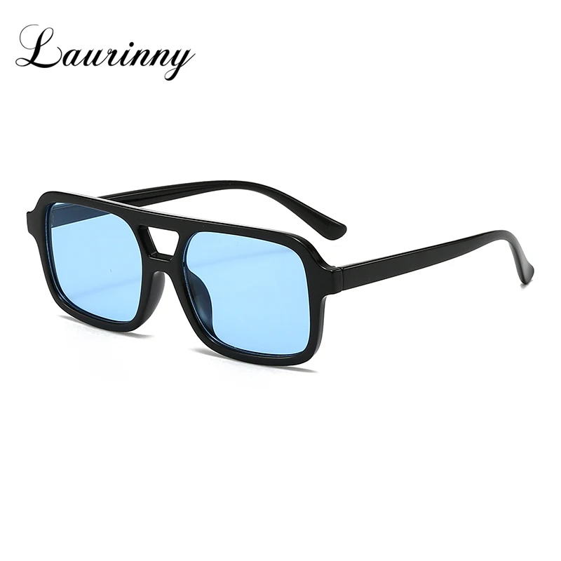 Trend Tortoise Shell Square Pilot Sunglasses Women Men Brand Design Vintage Yellow Blue Aviation Shades Sun Glasses Gafas De Sol