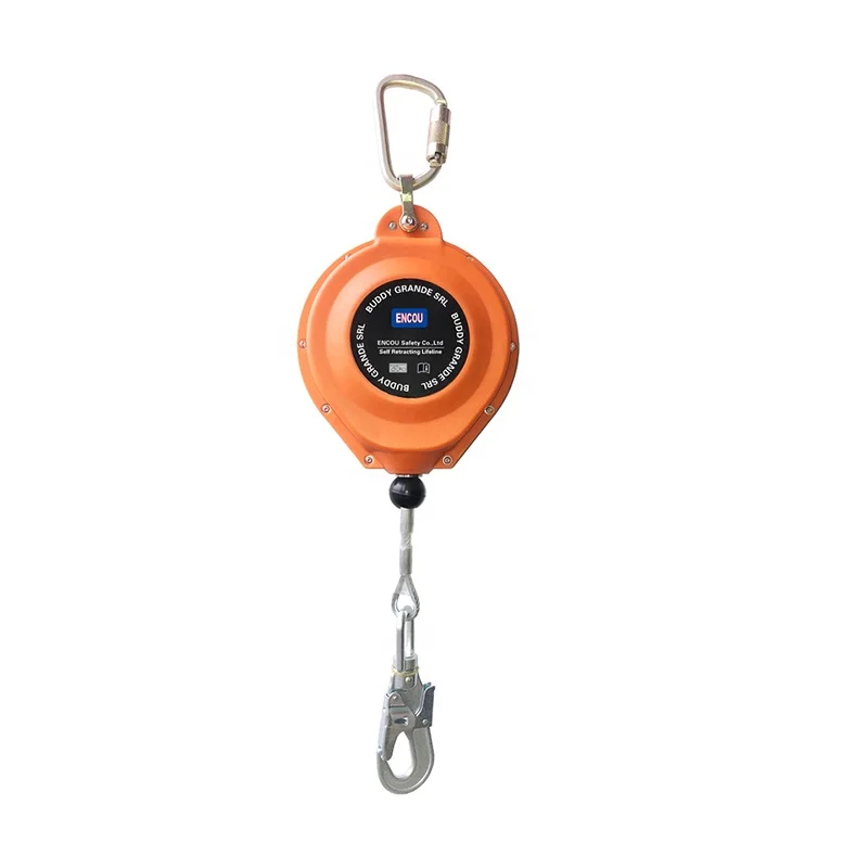 10m Fall Arrester Self Retracting Self Controller Working At Height Protection Device Safety SRL