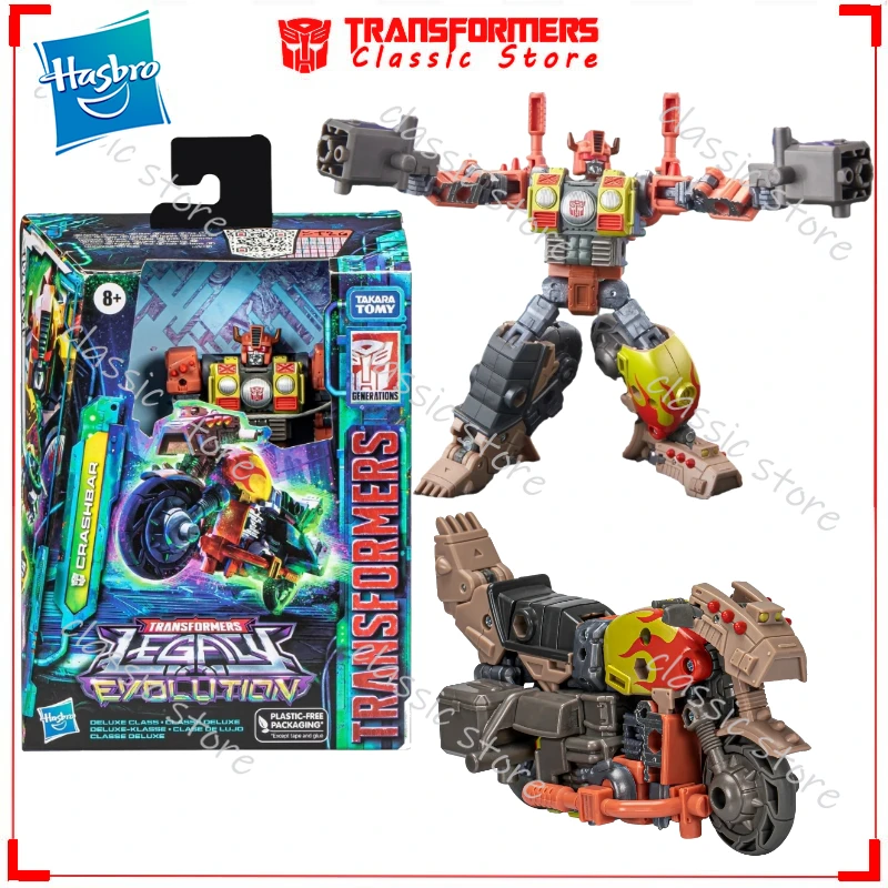 

В наличии классические игрушки-трансформеры Legacy Evolution Deluxe Class Crashbar Cybertron Autobots фигурки героев коллекционные подарки