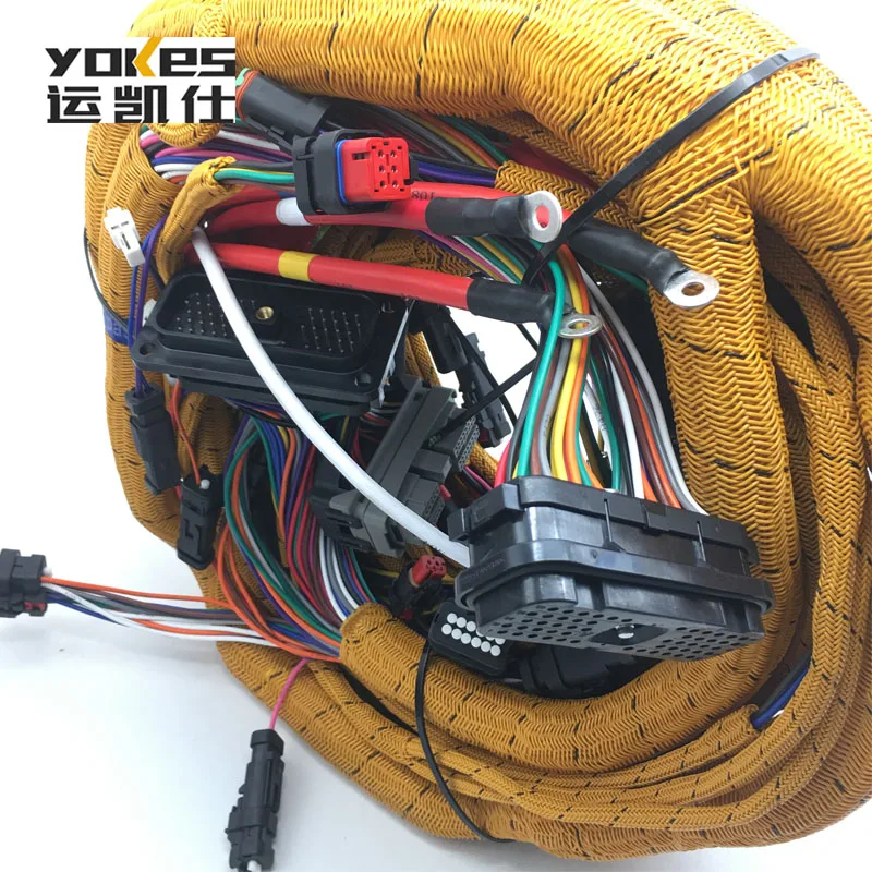 320D C6.4 Engine External Wiring Harness 291-7590 306-8610 For Caterpillar Parts Excavator Accessories Wire Cable