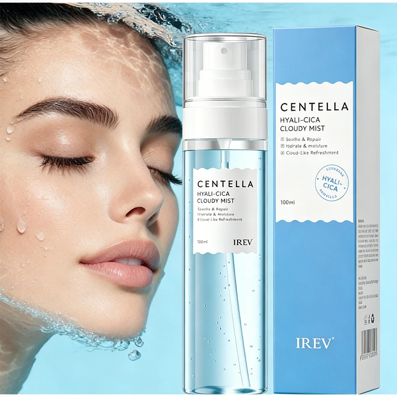 Centella Asiatica Hyaluronsäure Gesichtsspray-Toner Beruhigt Sanft Rötungen Hydratisiert Befeuchtet Macht die Haut Weich Sommerspray 100ml – Detail 7