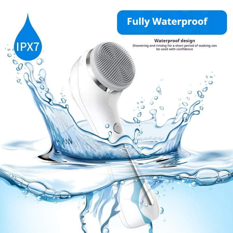 Household Electric Facial Skin Scrubber Skin Care Deep Cleansing Brush