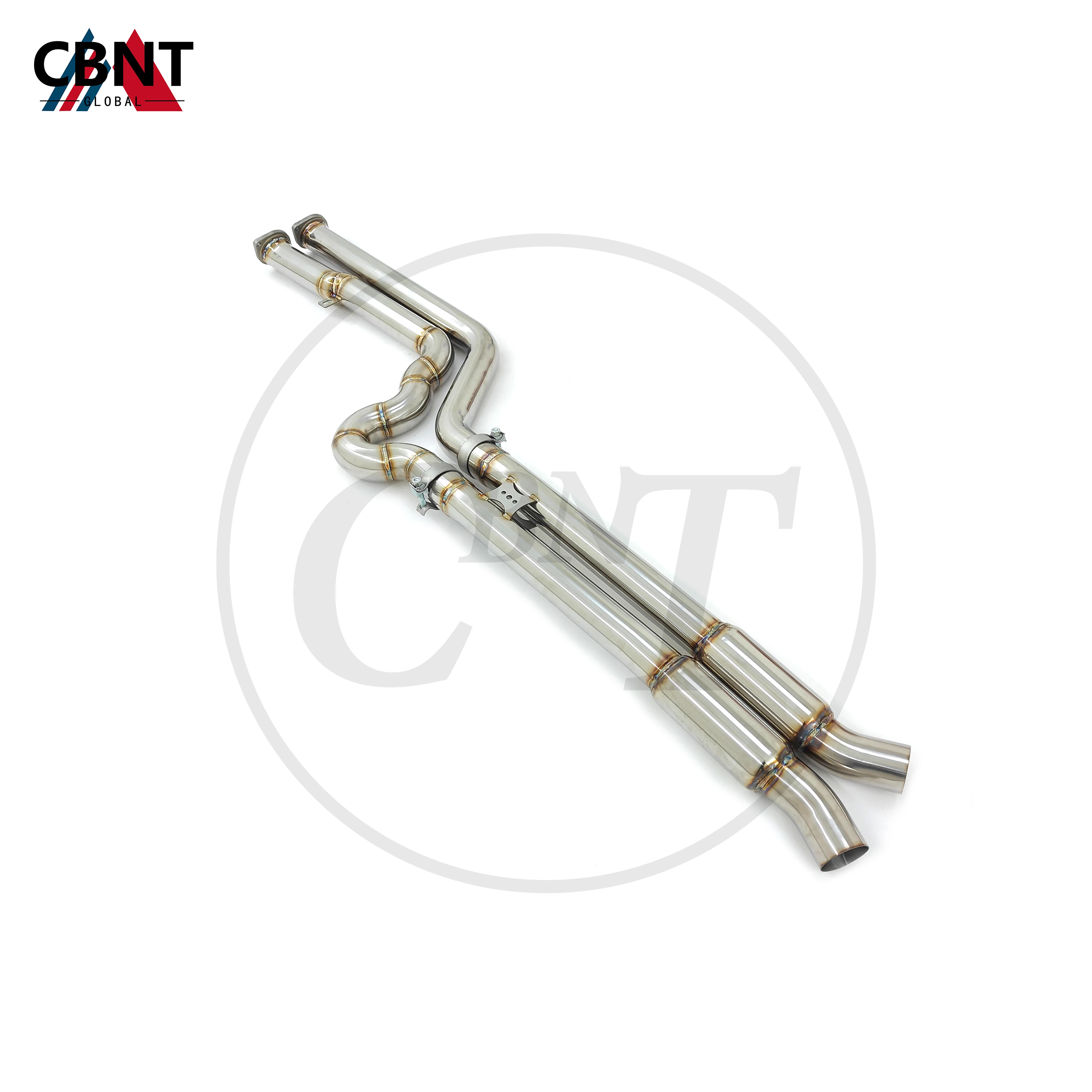 

CBNT for BMW X3M F97 X4M F98 3.0T 2019-2023 Exhaust Middle-Pipe with Resonator Equal Length SS304 Exhaust-pipe Mid Pipe