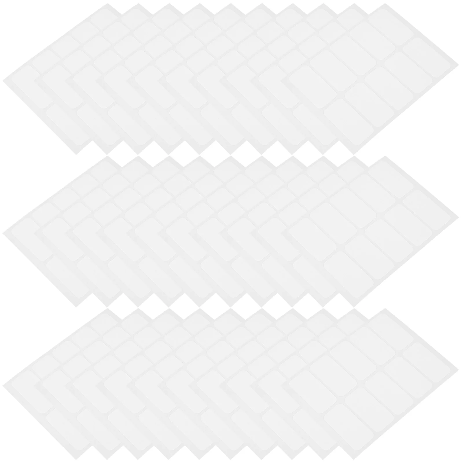 120 Pcs 철 없음 패브릭 라벨 의류 의류 액세서리 룸 쉬운 어린이를위한 세탁