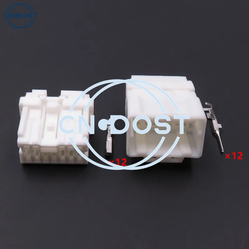 1 Set 12 Pin 1.2 Series Auto Plastic Housing Unsealed Wiring Harness Plug AC Assembly MG643009 7282-5988 MG653012 7283-5988