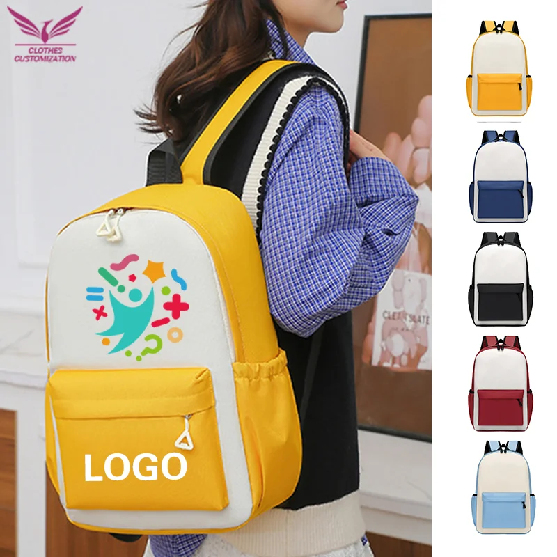 Custom Children's School Bag Printed Backpack For Students Mochila laptop bagspersonality customization wholesale boy sports bag