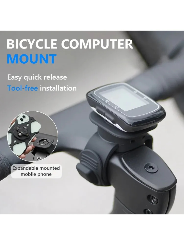 AliExpress NONE 2026 NEW Silicone Non-slip Bicycle Computer Mount Multi-Function Bike Handlebar Stand Cycling Accessories