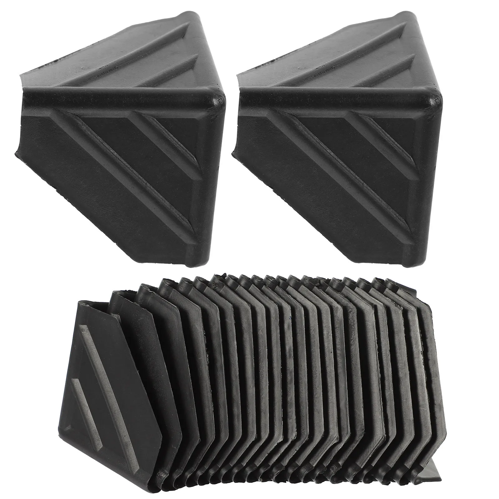 100 قطعة حشوات للزوايا كرتون التعبئة البلاستيك حماة صندوق شحن الأثاث حافة الإطار ركن الحرس التعبئة والتغليف #6