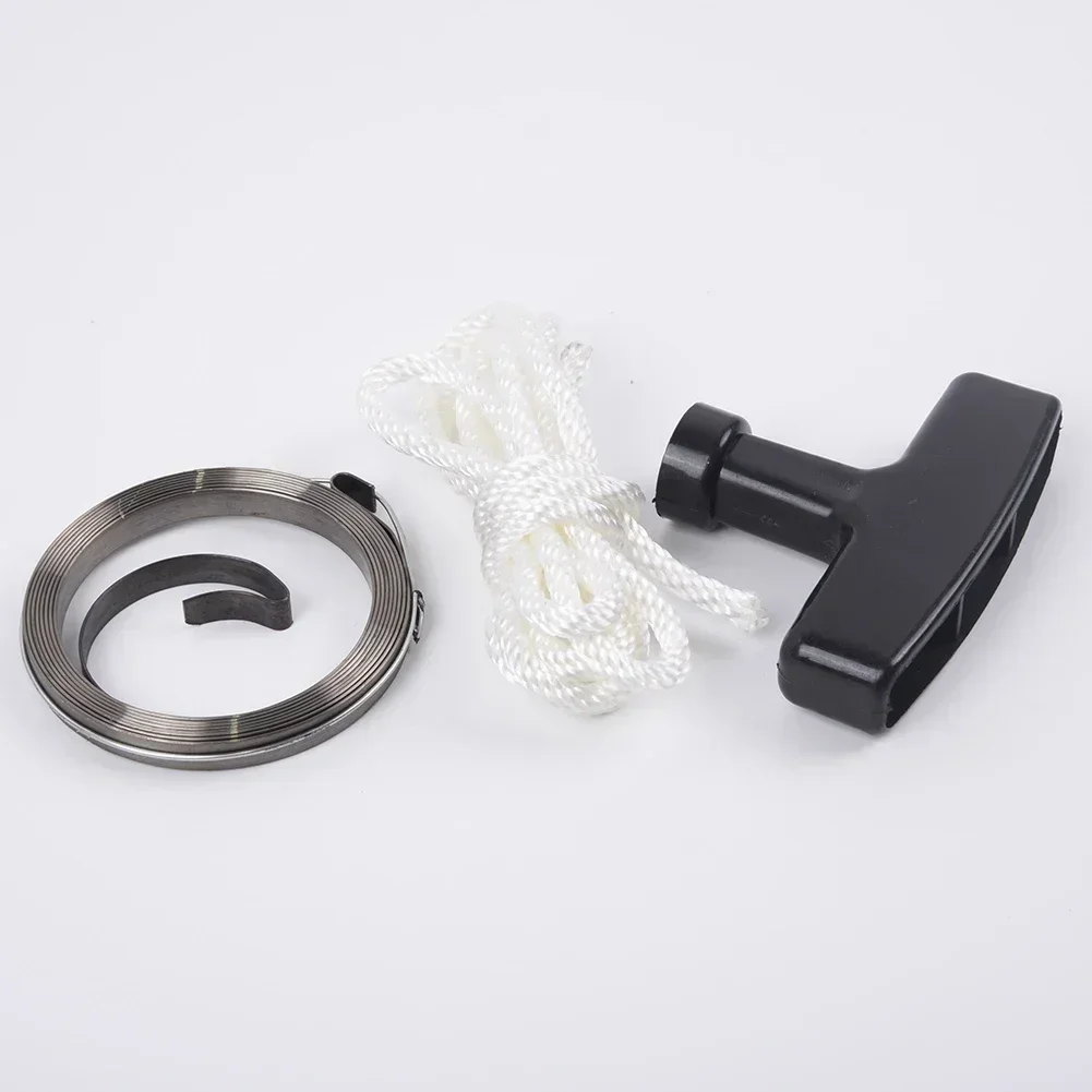 Brand New High Quality Starter Spring Engine Recoil Garden For Honda GX200 Handle Grip Kit Lawnmower Motor