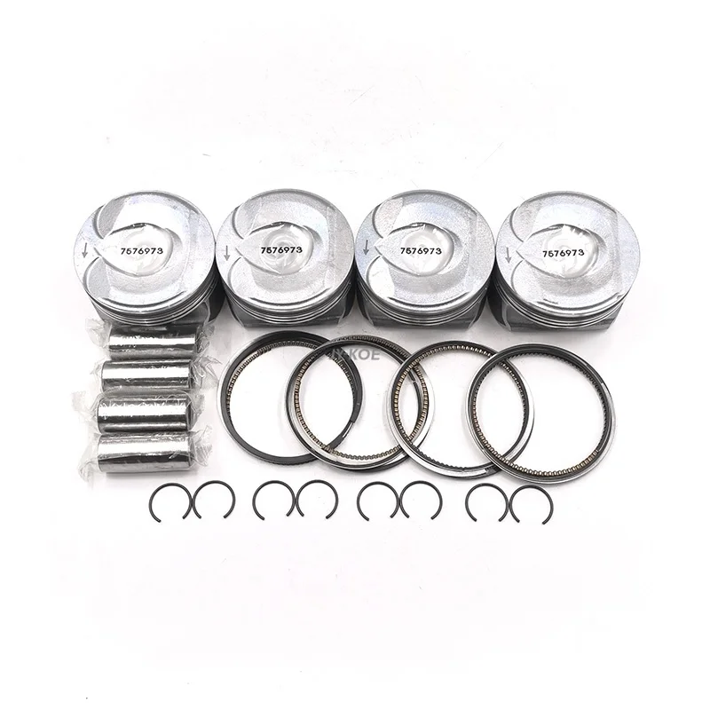 Engine Piston & Ring Set For BMW MINI 11257566019 N14 N14B16A R55 R56 R57 1.6T1598CC 128KW