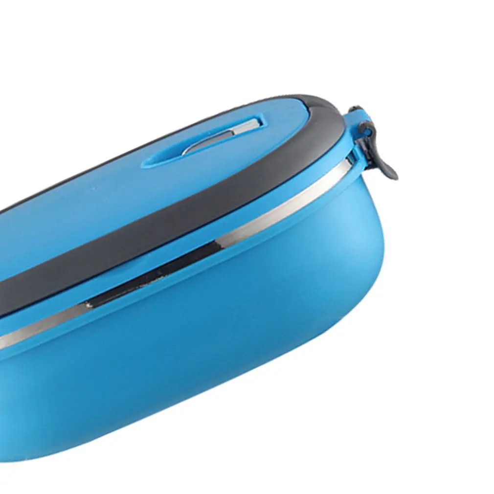 Stainless Steel Square Lunch Box Sealed Insulation Bento Box Lunch Box Canteen Large Capacity Lunch Box Portable Thermal Box