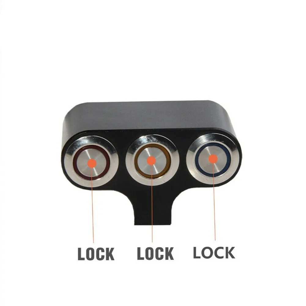 Useful For Car Handlebar Switc Button Momentary ON/OFF Parts Push CNC Aluminum Alloy For Fog Light Speaker 22mm