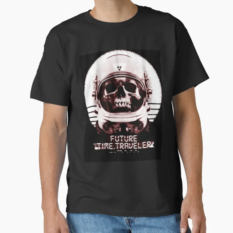 

Future Time Traveler quantum physics Gift T shirt for men large size Tops S-6XL Adult tee