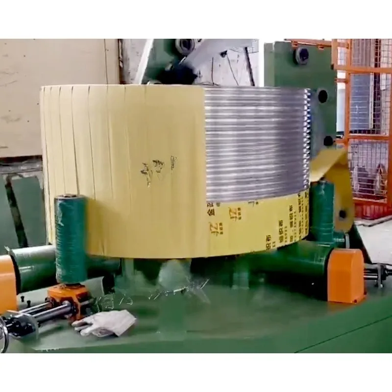 Steel strand winding machine, wire rope winding baler y