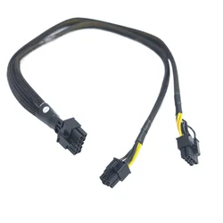 PSU 10Pin Male to PCI-E Graphics Video Display Card 8Pin & 6Pin Power Supply Cable for HP Server DL580 DL585 DL980 G7
