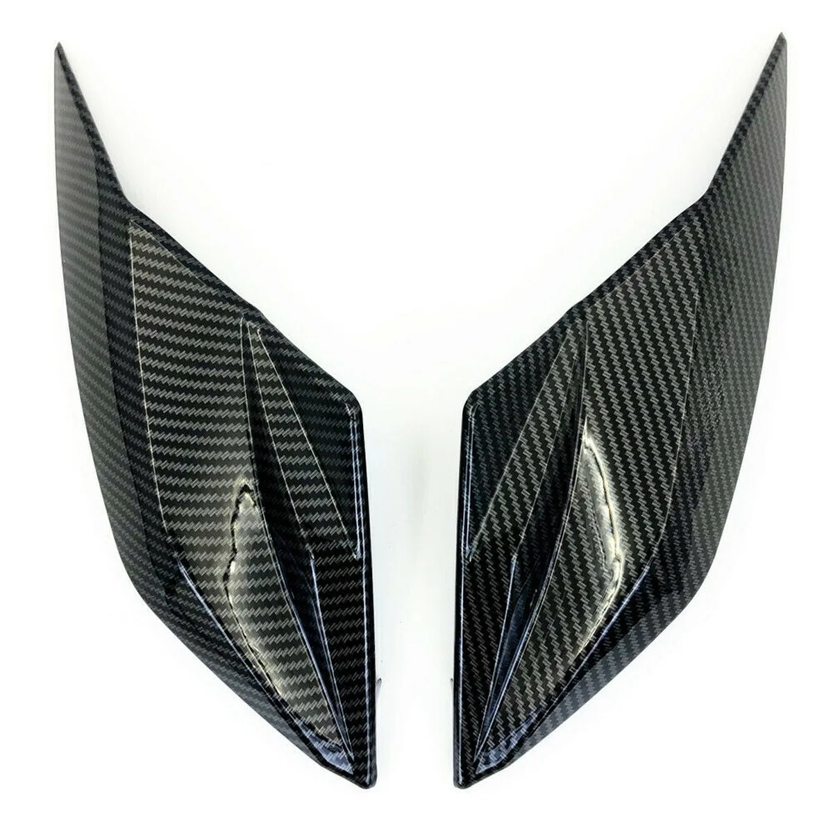 

Carbon Fiber Pattern Front Nose Side Headlight Cover Fairing for Kawasaki Z1000 2010-2013