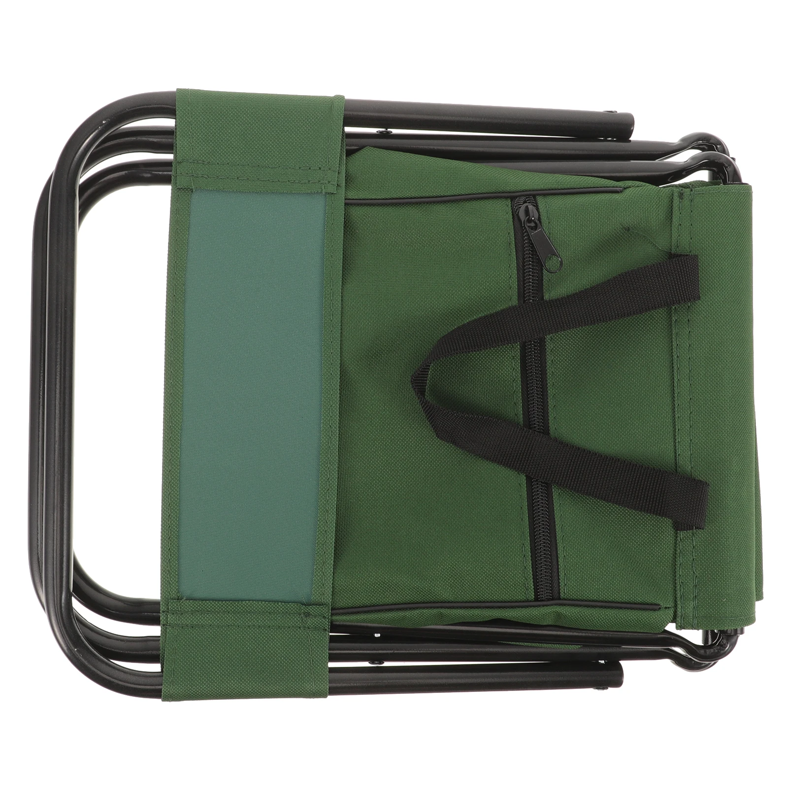 

Folding Chair with Storage Bag Portable Camping Chairs Green Color Compact Outdoor Adult Use Lightweight Foldable Fishing