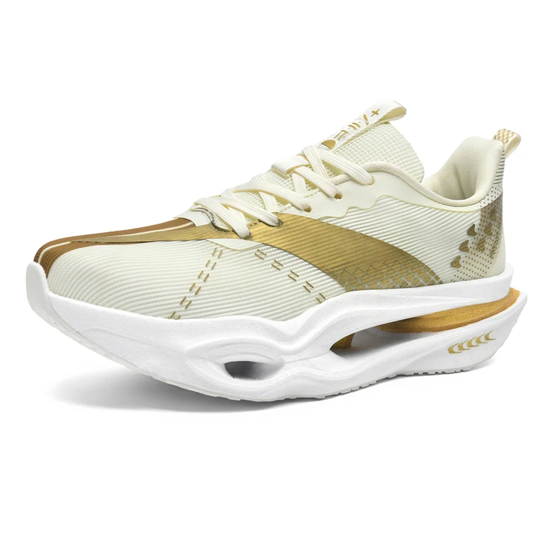 Men's Shoes Summer 2026 New Low-Top Breathable Racing Running Shoes for Women Lightweight Carbon Plate Shock-Absorbing Couple's Sports Shoes