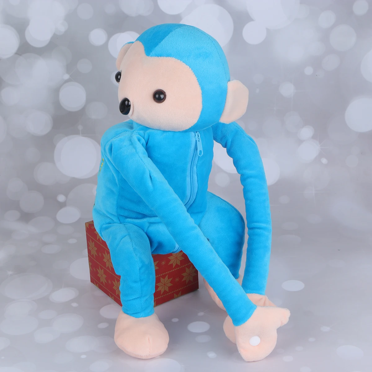 

Creative Car Mounted Tissue Box Cartoon Monkey Design Multi-Purpose Napkin Carton Storage Container Dirt Resistant For