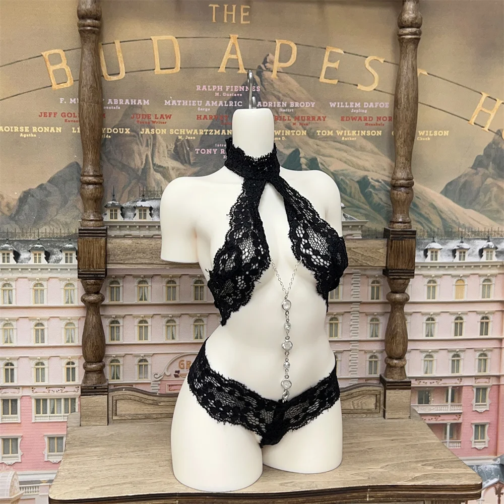 

BJD Doll Toys Clothes In Stock Lace Underwear Chain Set 1/3 Girls Elegant White Black Hollowed-out Gifts Daily Doll Accessories
