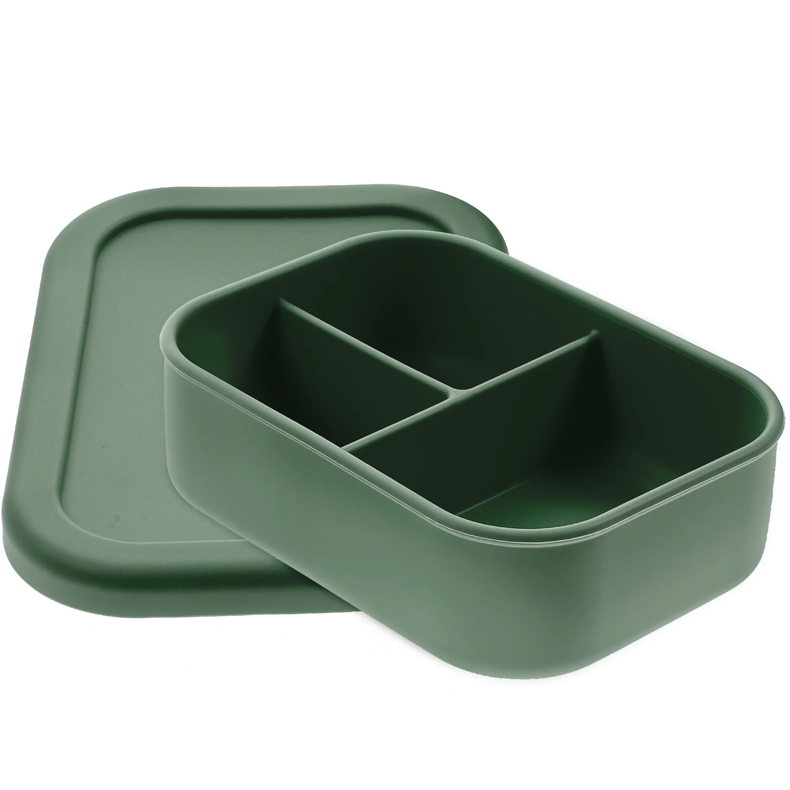 

Silicone Lunch Box Student Food Container Containers with Lids Kitchen Practical Preservation Storage Fold Vegetable Portable