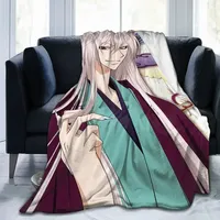 Kamisama Kiss Hajimemashita Anime Flannel Blanket Tomoe Funny Throw Blanket for Home Hotel Sofa 150*125cm Plush Thin Quilt