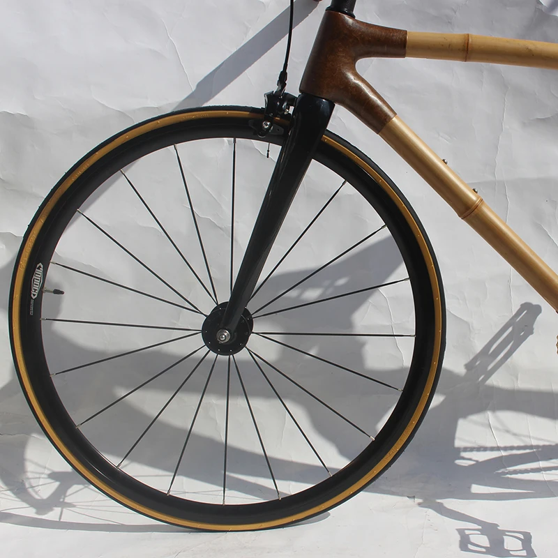 Bamboo Road Bike Track Bicycle Fixie Fixed Gear Single Speed Bicycle City Cycle 700c BBR-612