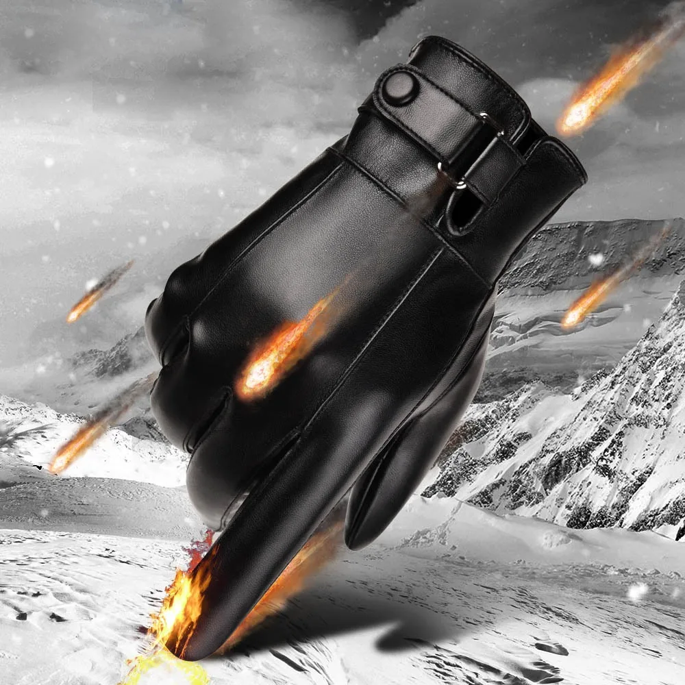 

2024, зимние перчатки с сенсорным экраном, теплые перчатки с сенсорным экраном и полным пальцем, лыжные перчатки для спорта на открытом воздухе