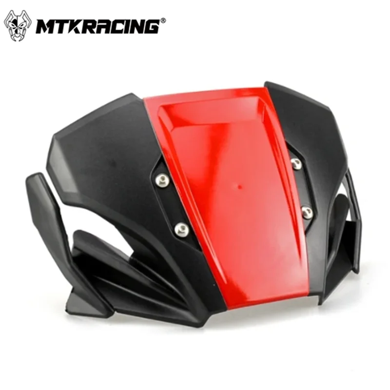 MTKRACING 혼다 CB650R 2019-2023 윈드 스크린, 전면 윈드 스크린 바이저, 윈드 디플렉터