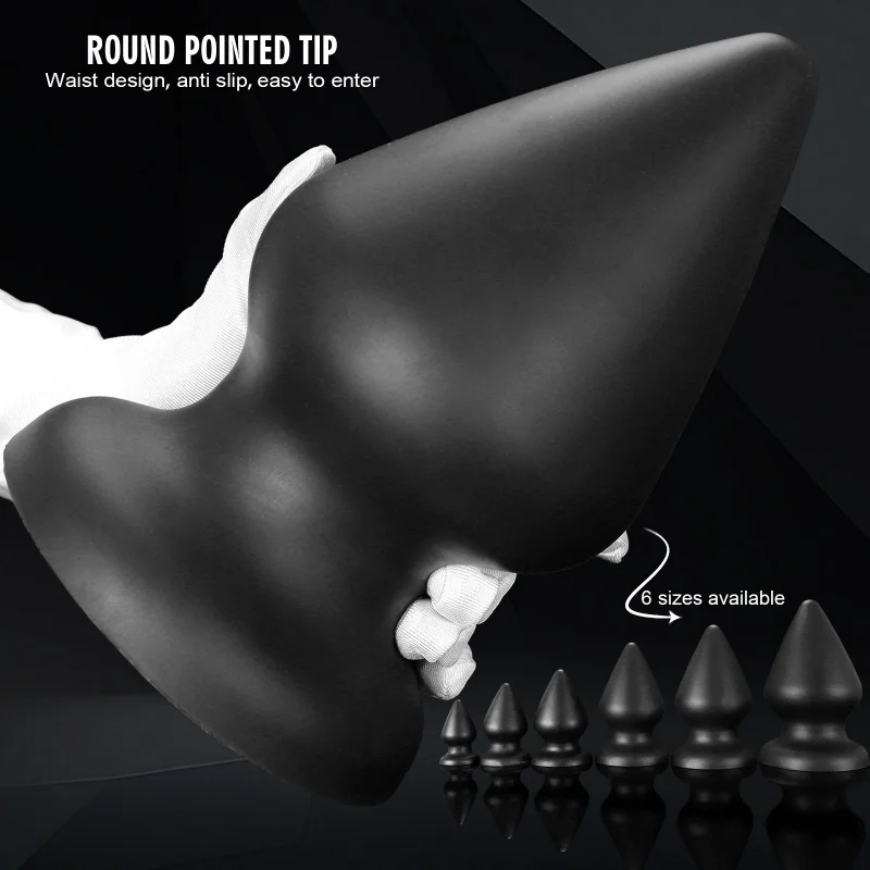 8-11cm Ogromny Korek Analny Miękki Silikonowy Koraliki Analne Dildo z Przyssawką Duży Korek do Pupy Masaż Prostaty Dilator Analny Zabawki Erotyczne dla Dorosłych