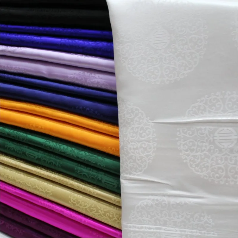 رداء على الطراز الصيني فساتين السينما والتلفزيون زينة طويلة أقمشة كروية من القطن والحرير والجاكار المزخرف #2