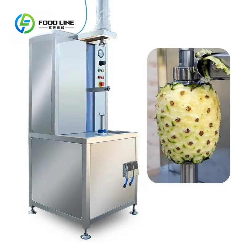 Customized Commercial Pineapple Fruit Peeler Machine Automatic Fruit Pumpkin Peeling Machine Melon Skin Peeler