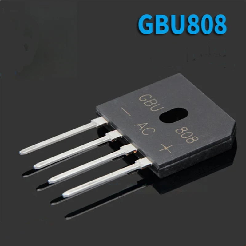 5pcs/lot GBU808 8A 800V GBU Bridge Rectifier Wholesale