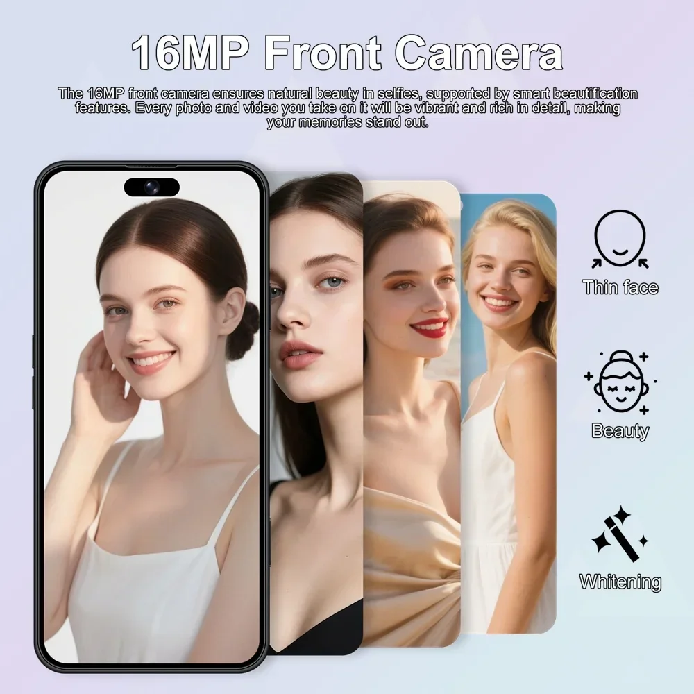 K-Touch NEW M18 Pro Max Mobile Phones Android 15 Smartphone 7.3 Inch 5G Dual SIM Cell Phone 22G+2TB 16+48MP Camera 7800mAh Face Unlocked Global Version Cellphones