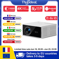 ThundeaL Full HD 1080P TDA7W Projector Android 13 WiFi6 2G 32G Projetor 4k Video TDA7 Voice Control 3D Smart Home Theater Beamer