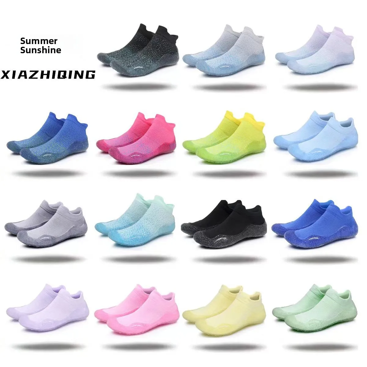 Outdoor Unisex Quick Dry Five Finger Beach Shoes Anti Slip Swimming Shoes Water And Land Dual Purpose Fishing Shoes Breathabl...