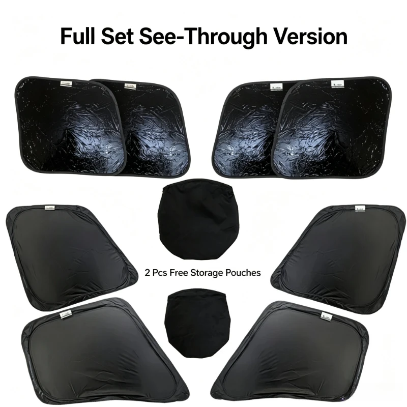 Aircraft Cockpit Sunshade Window Light Blocking Visor Shield Set Foldable Sun Shade Cover Fit for 737 738 757 Left Right