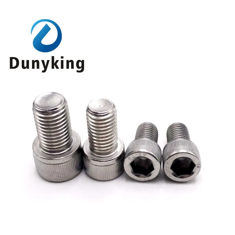 

5-50pcs M1.4 M1.6 M2 M3 M4 M5 M6 M8 304 A2-70 Stainless Steel DIN912 Hexagon Hex Socket Cap Allen Head Bolt Screw Length 2-50mm