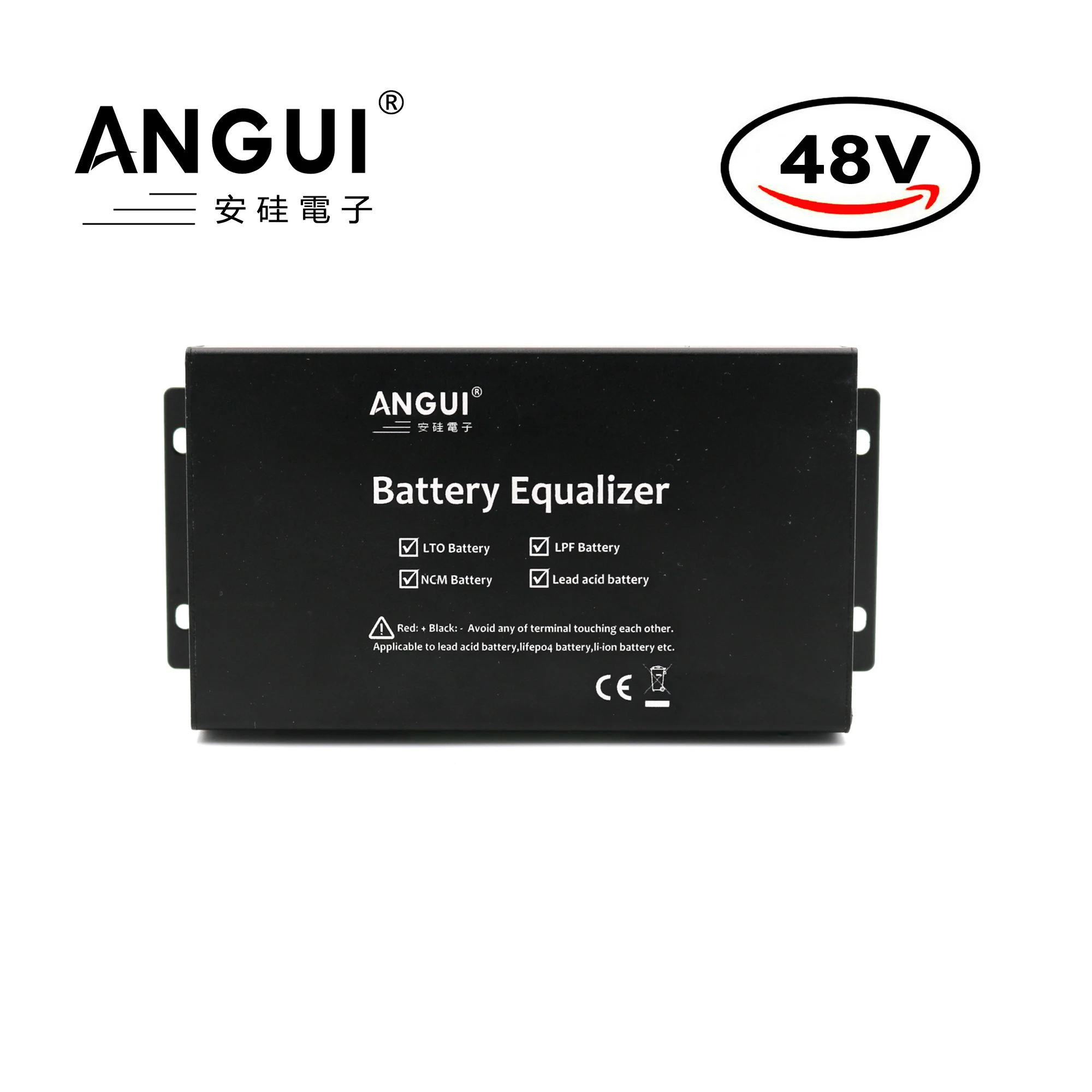 ANGUI Battery Equalizer BM104S 4 x 12V Batteries 52.8V 51.2V 48V LTO NCM LFP Voltage Balancer Charger Discharge Regulator Active