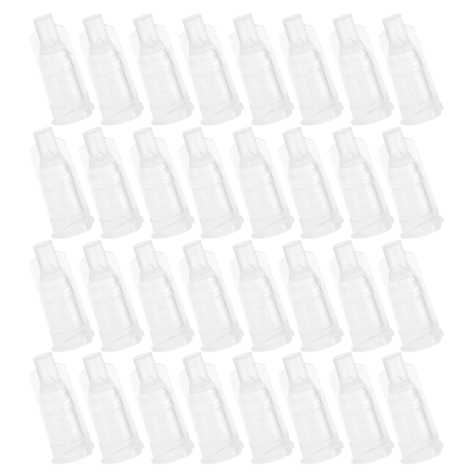

100pcs Plastic Syringe Tip Caps Leak-Proof Screw Seal Luer Lock Replacement Medical Laboratory Industrial Use Precision