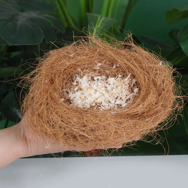50-500g/bag Natural Coconut Husk Fiber Insect-proof Protect Flowerpot Cover Orchids Crafts Bird Nest Maintain Soil Temperature