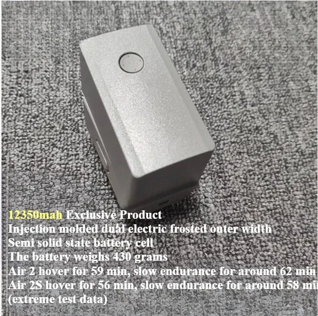new 2025  series of Plus batteries is suitable 5000mah/10000mah/12000mah for DJI Air 2/Air 2s ultra long endurance battery parts