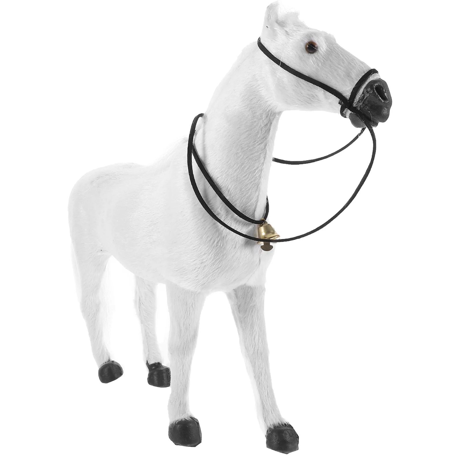 

Simulation Horse Artificial Animal Decor For Home Garden Desktop Party Photography Educational Tool Plastic Ornament