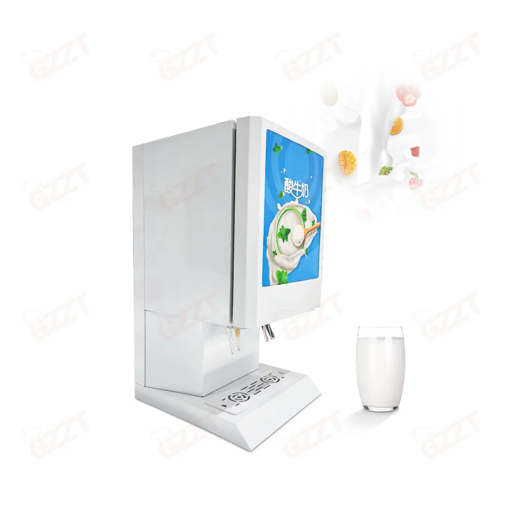 10L*2 Bag in Box Dispenser With Peristaltic Pump Portable Premix Fruit Juice Beverage Dispenser Machine
