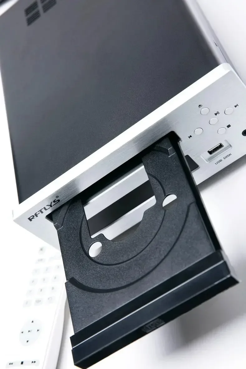 

RFTLYS CD1 XLR CD Player HIFI EXQUIS USB Disk Reader Decoder Balanced Headphone Remote