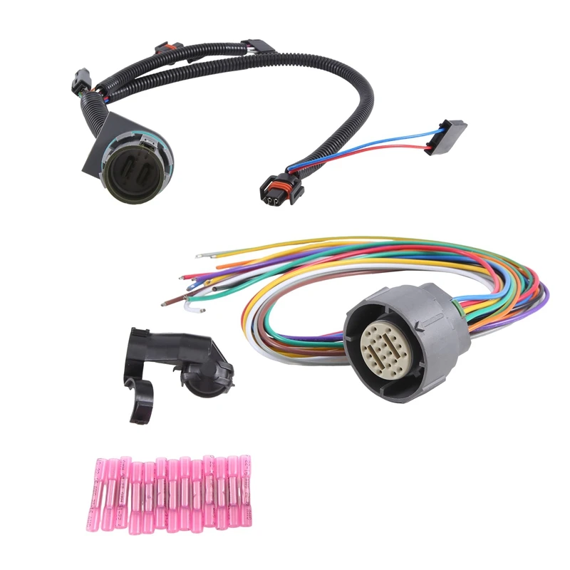 Car Internal & External Wire-Harness Kit 24222798+12154288 For GM 4L80E 1991-2003 Spare Parts Rostra Universal