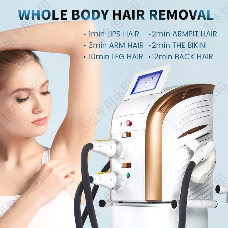 Actory Price 2 in 1 M22 IPL OPT Permanent Hair Removal Machine OPT And Nd Yag Hair Removal Tattoo Removal Beauty Epilator