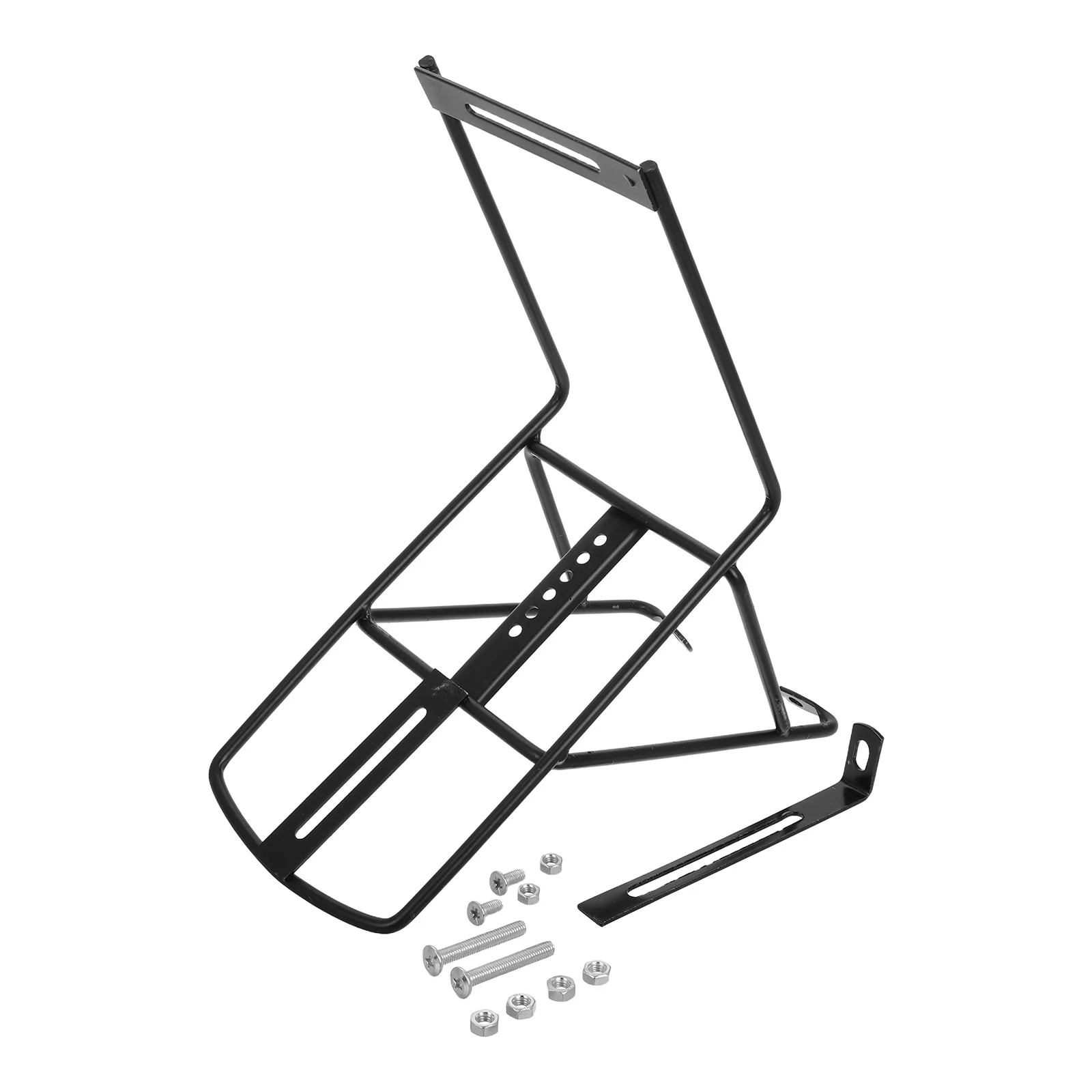 1Set Bicycle Front Rack Durable for Camping Commuting Touring Accessories Lightweight Easy Installation High Strength