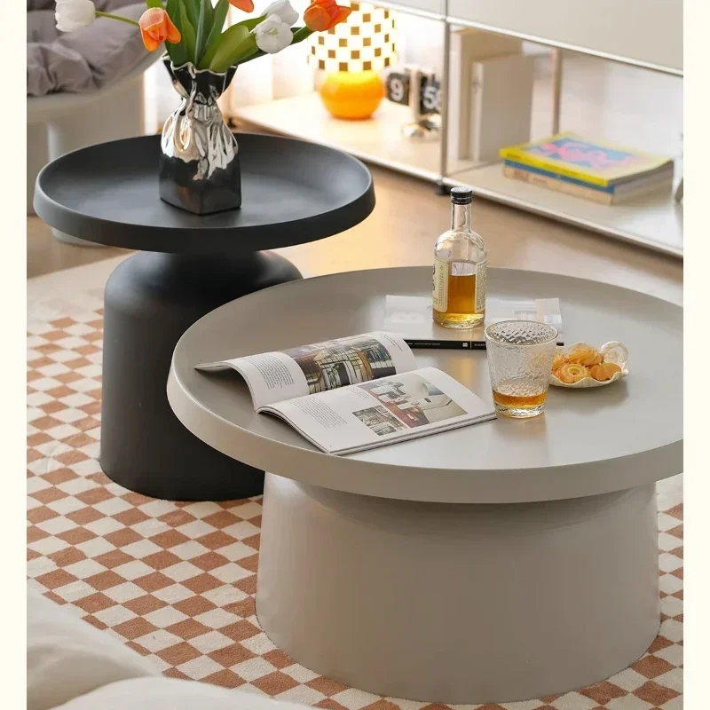 Hot Sale Nordic Coffee Table, Creative Round Living Room Table, High-end Light Luxury Side Desk, Modern Simple Furniture 121